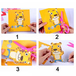 Kids paper crafts اشغال ورقية للاطفال