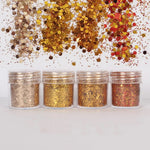 Resin glitter لمعه للرزن