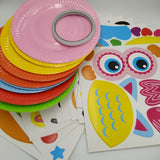 Paper plate crafts صحون ورقيه للاطفال