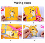 Kids paper crafts اشغال ورقية للاطفال