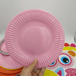 Paper plate crafts صحون ورقيه للاطفال